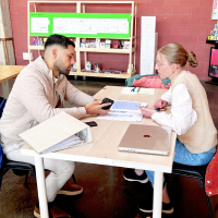 Rencontre avec un client venu sur Lille